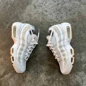 Nike Air Max 95 Sail White Gum Sole Men's 6 Women's 7.5 Restoration